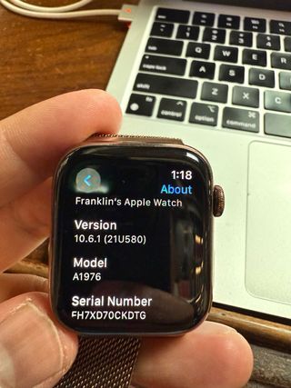 Apple Watch S4 44mm Oro