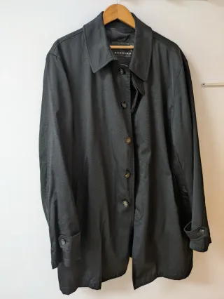 Gabardina Hombre Buccino Negra