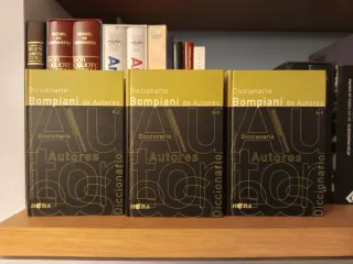 DICCIONARIO BIOMPIANI DE AUTORES 3 vols 6ed