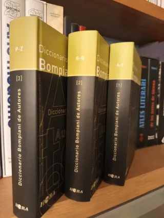 DICCIONARIO BIOMPIANI DE AUTORES 3 vols 6ed