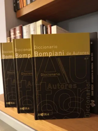 DICCIONARIO BIOMPIANI DE AUTORES 3 vols 6ed