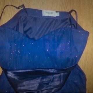 Vestido fiesta azul talla 40