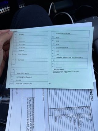 Mercedes-Benz Clase A 250 e del 2022