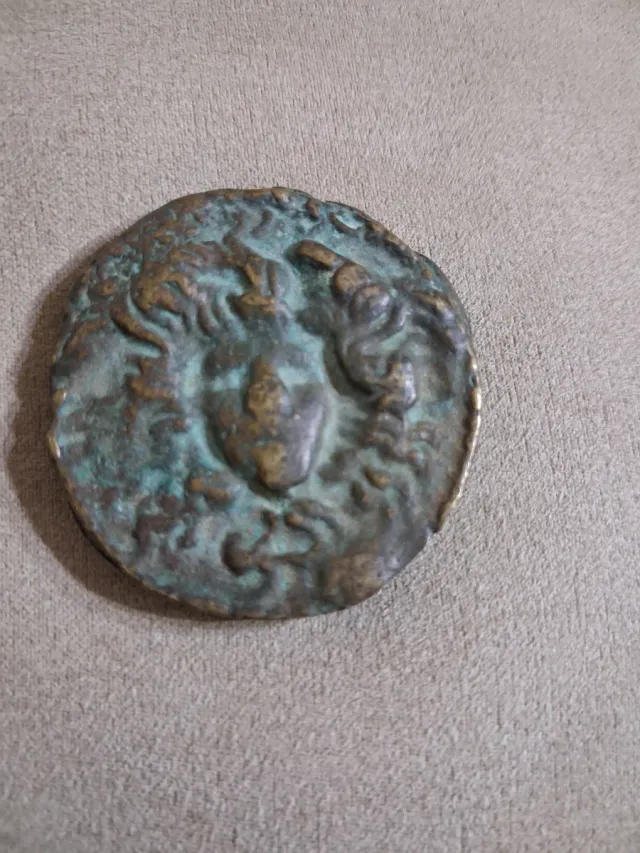 Moneta antica Medusa