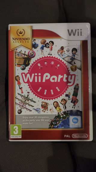 Wii  Go Vacation en la caja y wii party LEER ANTES