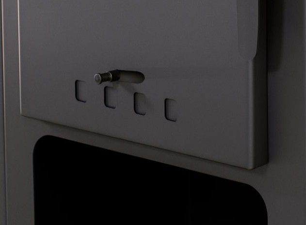 Estufa de leña nueva SAMIRA 10.56 kW ESL664002GRA