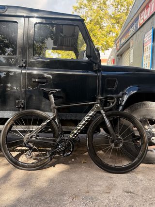 Cuadro, horquilla y manillar de bicicleta original