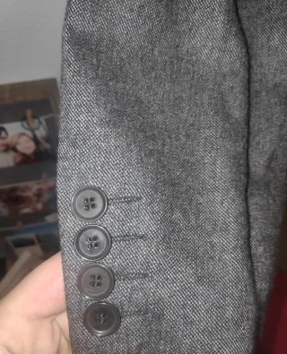 Americana / Blazer Zara Gris Hombre. Talla 48