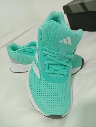 Zapatillas Adidas Mujer Verdes y Blancas