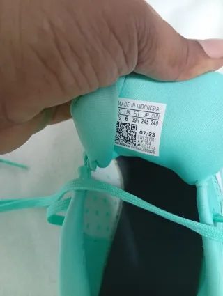 Zapatillas Adidas Mujer Verdes y Blancas