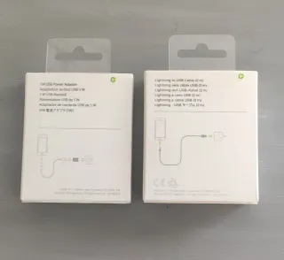 CARICABATTERIA 5W (2 metri) USBA_LIGHTNING