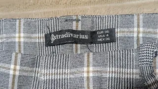 Pantalones de cuadros de Stradivarius