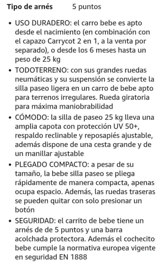 Carrito Hauck Runner Negro/Verde