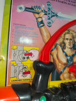 Gioco Arco Power Bow Target Game Chap Mei anni 80