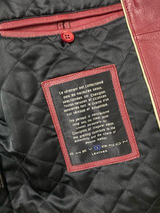 Chaqueta Chevignon College Club Cuero