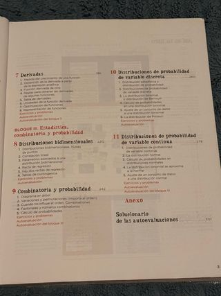 Matemáticas aplicadas a las Ciencias Sociales I.