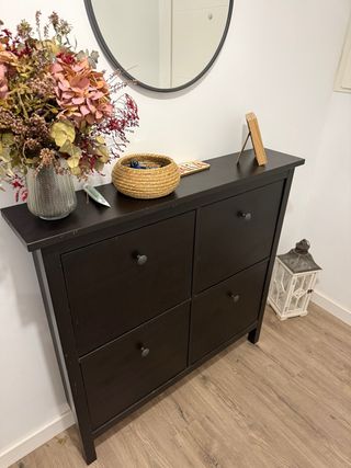 Recibidor IKEA Negro/Marrón