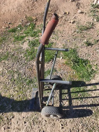 Carretilla de mano o carro de carga