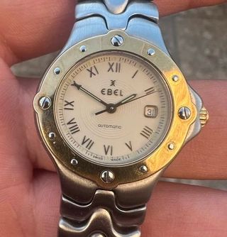 Ebel Sportwave Lady Acciaio/Oro Automatico
