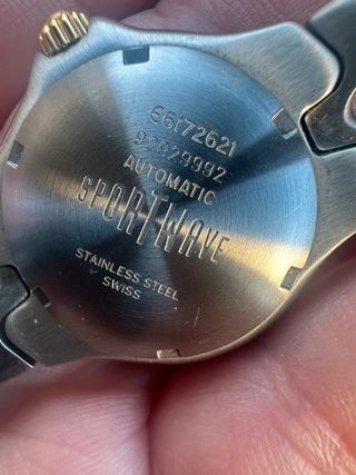 Ebel Sportwave Lady Acciaio/Oro Automatico