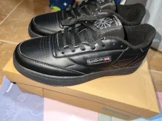 Zapatillas Reebok Classic Leather Negras unisex