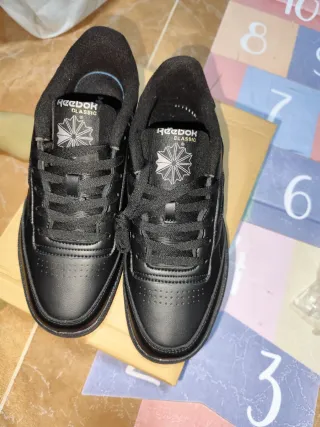 Zapatillas Reebok Classic Leather Negras unisex