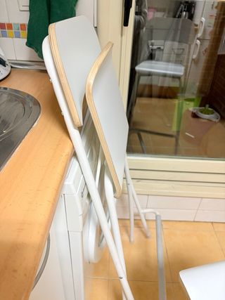 Taburete Blanco Ikea Plegable