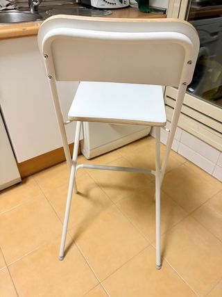 Taburete Blanco Ikea Plegable