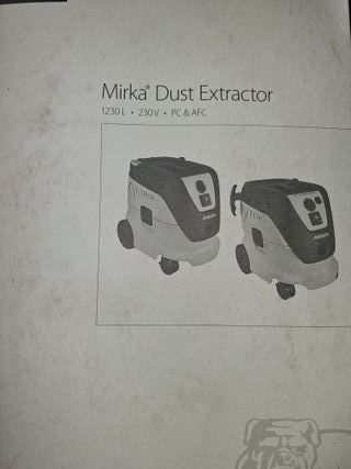 Lijadora Mirka Leros con aspirador