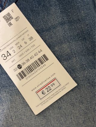 Stradivarius Shorts Vaqueros Talla 34