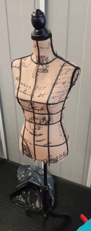 Maniquí de costura vintage