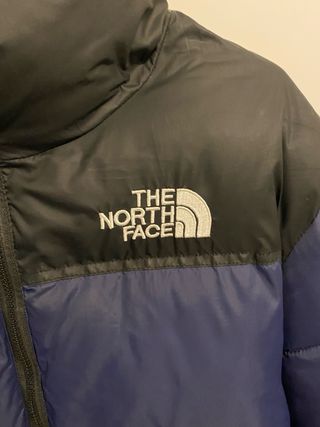 Abrigo The North Face Azul y Negro