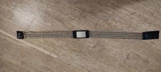 Cintura Elisabetta Franchi catena oro e nero