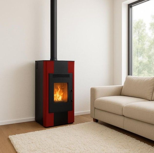 Estufa de Pellets Fire 15 Canalizada  ESC67008GRAR