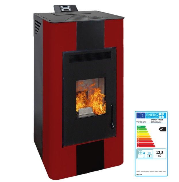 Estufa de Pellets Fire 15 Canalizada  ESC67008GRAR