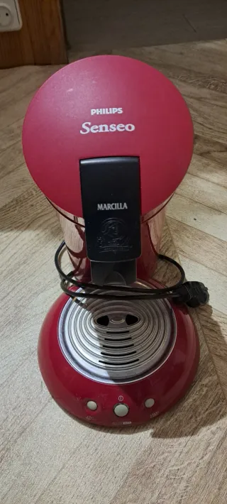 Cafetera Philips Senseo Marcilla Roja