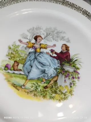 Vajilla Porcelana Bavaria 19 Piezas