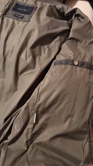 Chaqueta Zara gris talla L