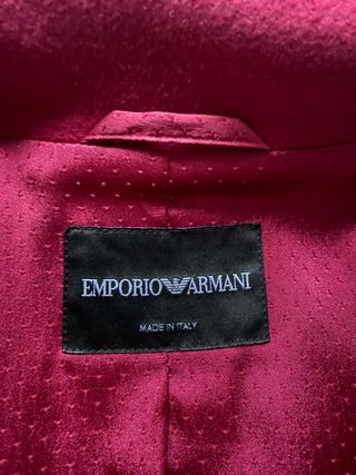 Cappotto 100% cashmere Emporio Armani