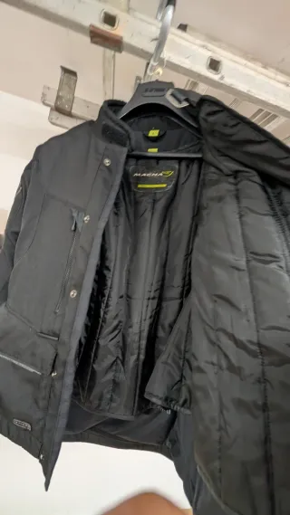 Casaco motard preto