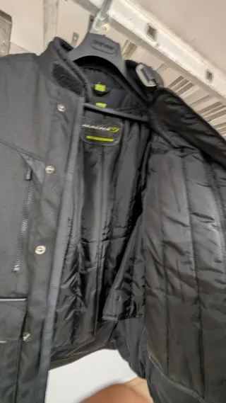 Casaco motard preto