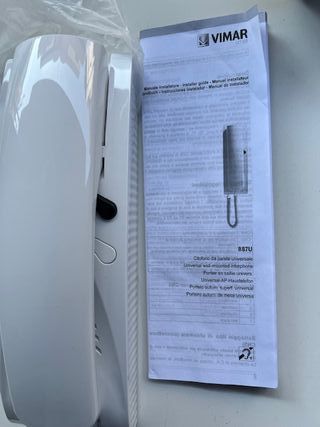 Citofono VIMAR ELVOX 887U bianco
