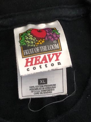 Camiseta Saxon U.S. Tour 1998