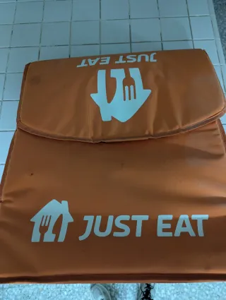 Mochila isotérmica Just Eat Naranja