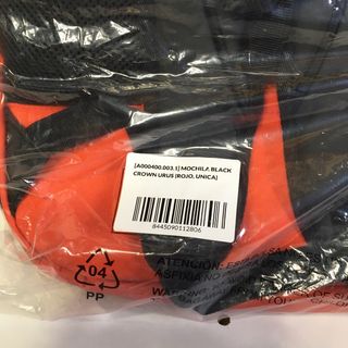 Mochila pádel Black Crown Urus naranja