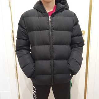 Moschino Teen Chaquetón Plumas Negro T14