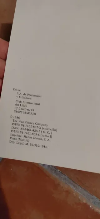 Libros Walt Disney, "Es divertido conocer..."