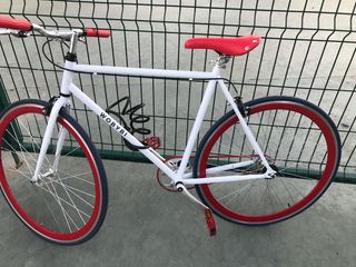 Bicicleta Fixie Wobybi Roja Poco Uso