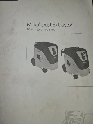 Lijadora Mirka Leros con aspirador