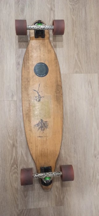 Longboard LOADED Pintail de bambú